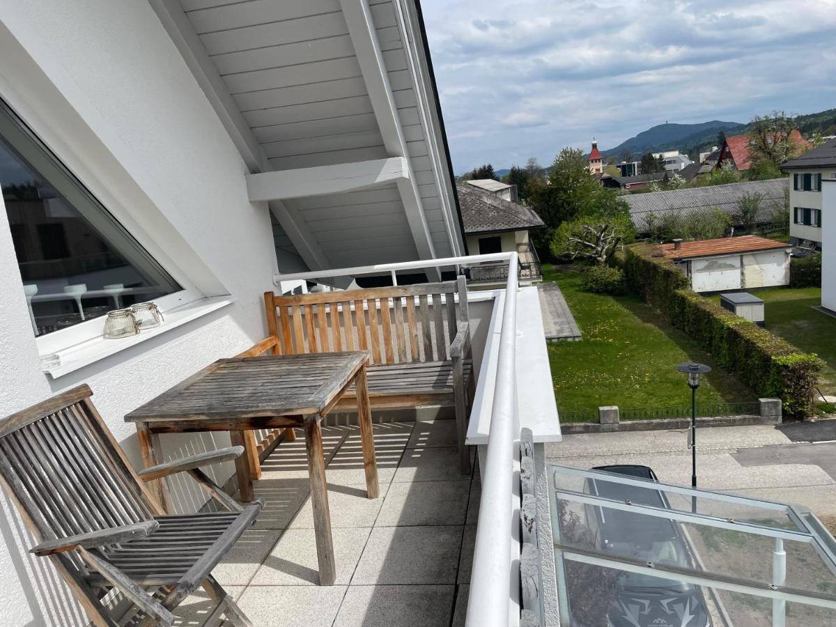 Superior-Apartment Mit Pool Und Seezugang Velden am Wörthersee Eksteriør bilde